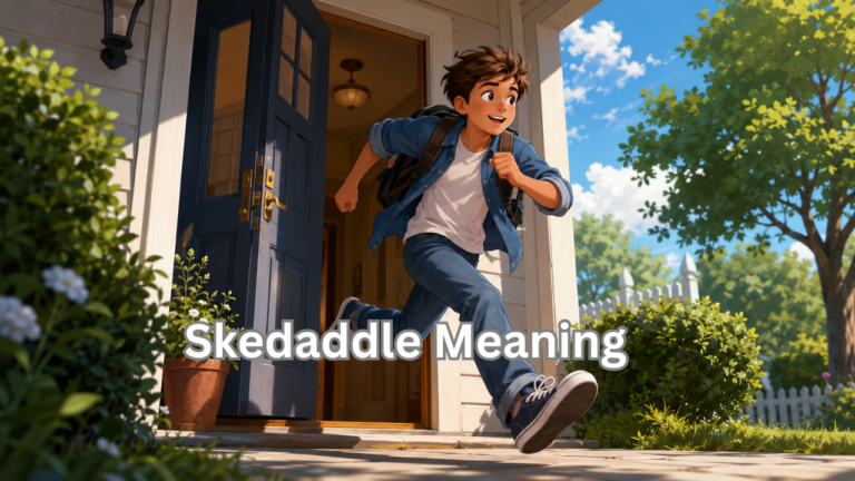 Skedaddle Meaning